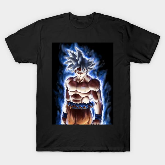 Ultra blue warrior T-Shirt by mcashe_art